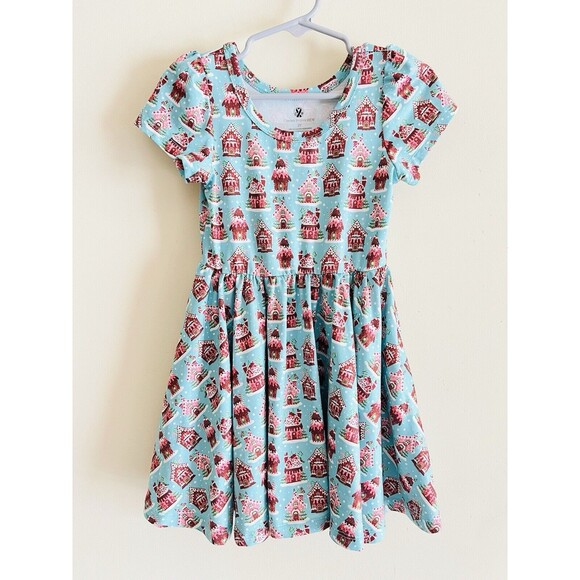 Charlies Project Toddler Girls 2T Twirl Dress Christmas Holiday Pockets Boutique - Picture 1 of 3